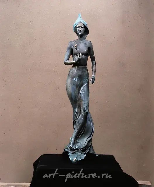 Spring., 1997,  bronze,  78 x 22 x 23