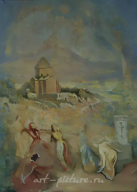Dancing Woman, 1996, canvas, oil, 70x50