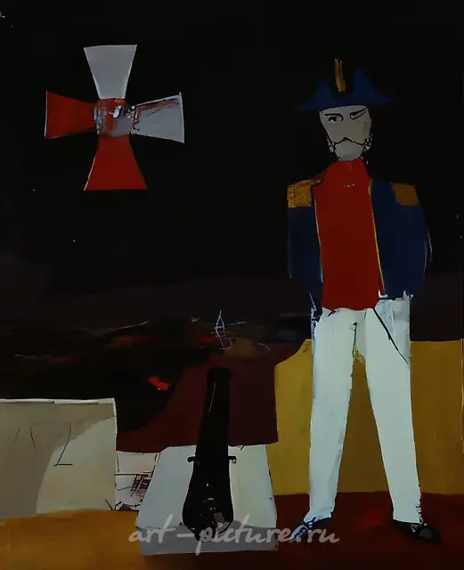 背叛的奖赏，1988年，布面油画，180 x 150