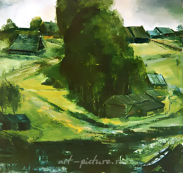 19., 1994, canvas, oil, 90x90, $12.000,
