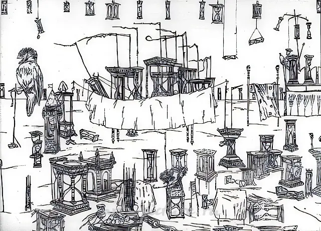 Clock., 1994, paper, pencil, 29.8х21 Author’s property