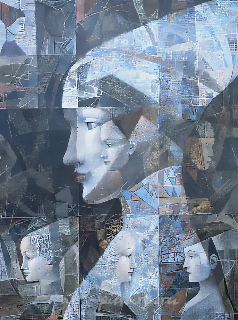 Juliet, 1992, oil on canvas, 120x90