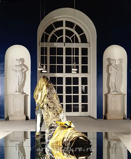 Cinderella`s Syndrome, 1997, art designing,   Shoes Museum, Nordthenton, England