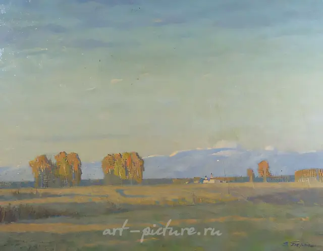Autumn Evening, 1997, oil on canvas, 86x110