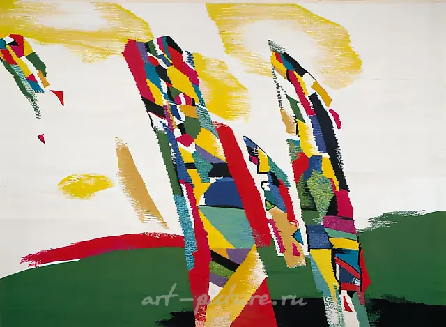 俄罗斯。节日，1997年，挂毯，50 x 80