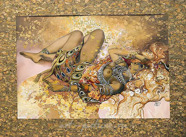Firebird, 1997, canvas, oil, 90x100