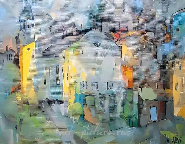 Времена   года, 1997,  холст, масло, 70 х 90