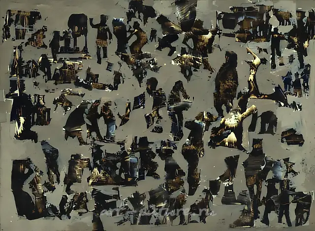 Devoted to Brengel, 1998, oil, cardboard, 15х21 Author’s property