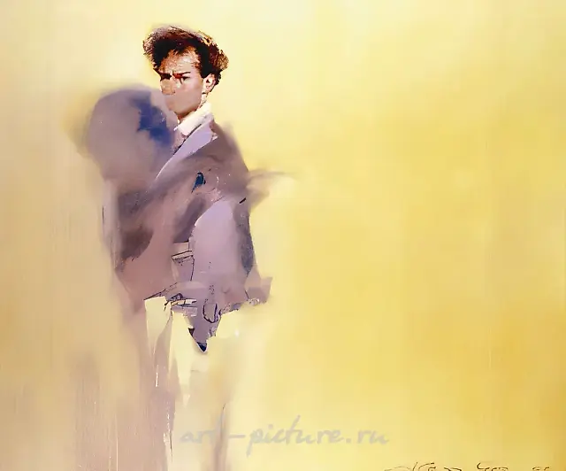 Self-portrait, 1998, canvas, oil. Gallery