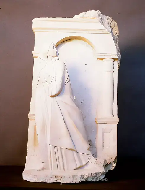 The Annunciation., 1994, stone, h 65 Author’s property