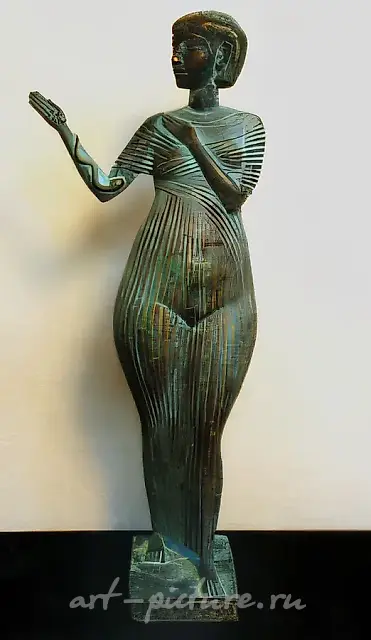 Cleopatra., 1998, casting, bronze, h 35 Author’s property