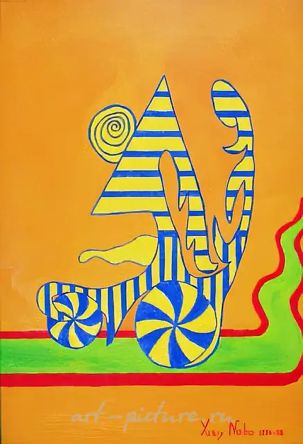Orator., 1994, canvas on cardboard, oil, 35x25 Author’s property