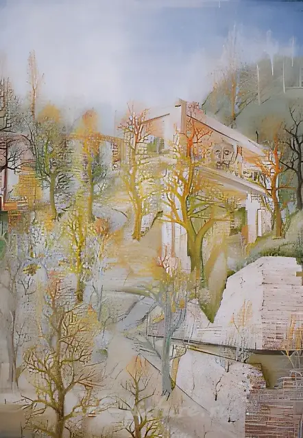 Foreboding of the Renaissance, 1993, canvas, oil, 130x100