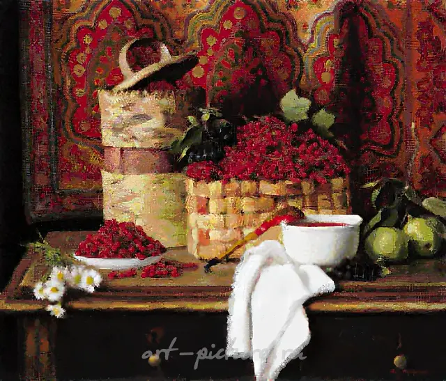 Red current, 1997, oil on canvas, 60x80