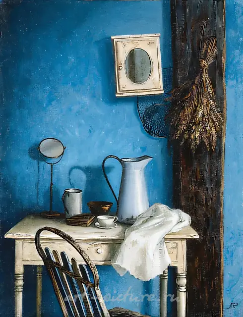 Dressing Table, 1998, canvas, oil, 45x35