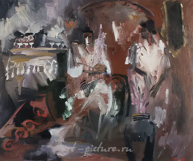 Friends, 1993, oil on canvas, 60.6x72.7