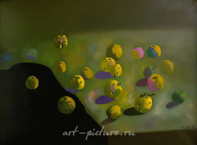 安东诺夫卡，1994，油画，布面，60 x 80