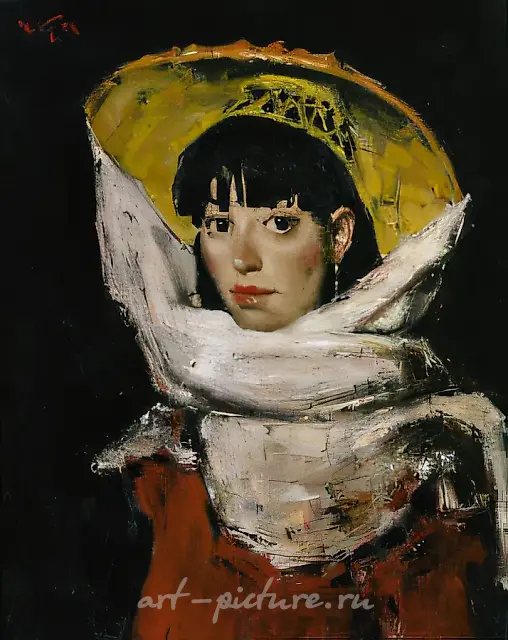 Portrait of My Wife, 1998, canvas, oil, 60x80