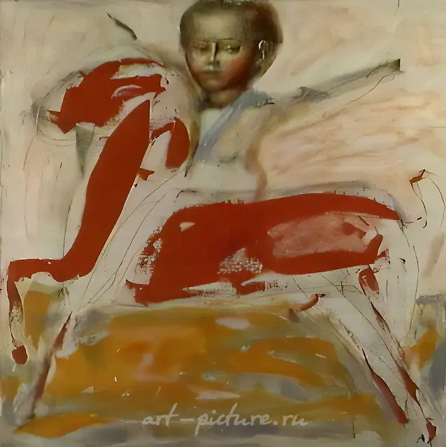 Little tsar, 1989, canvas, oil, 80x90