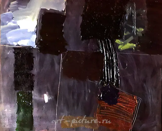 Recollection, 1991, canvas, oil, 87x100