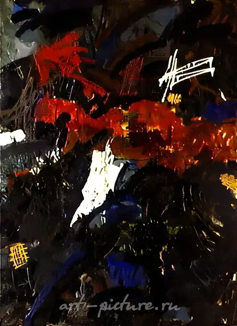 Game, 1990, canvas, oil, acryl, 160x120