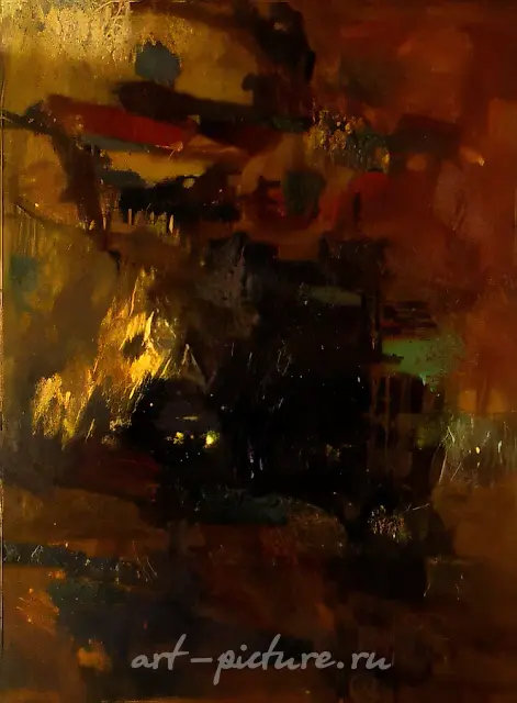 Asleep, 1990, canvas, mixed technikue, 170x130
