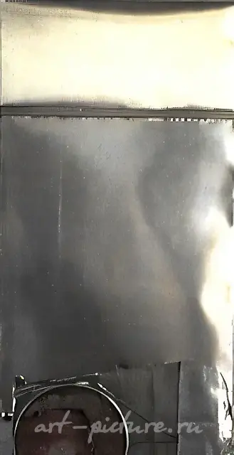 Alla, 1989, metal relief, 144x77