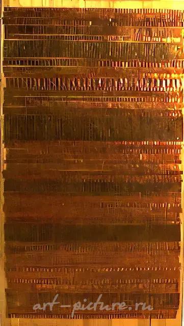 Медная графика, 1988, дерево, медь, 97х55