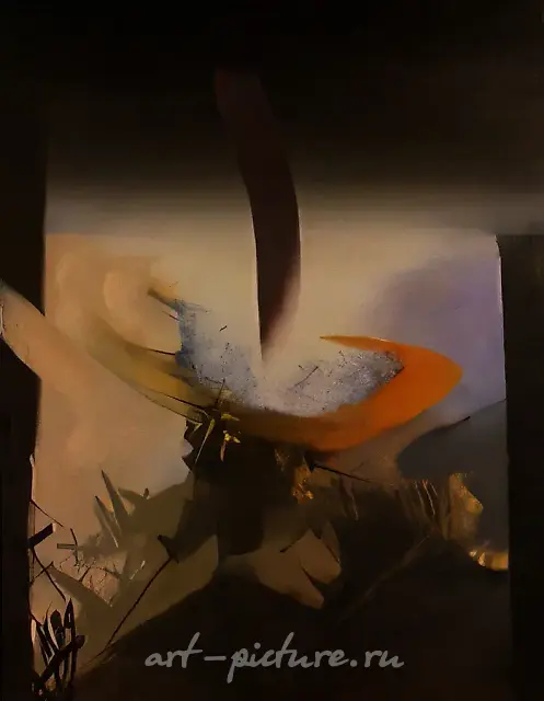 Birth, 1989, canvas, oil, 100x80
