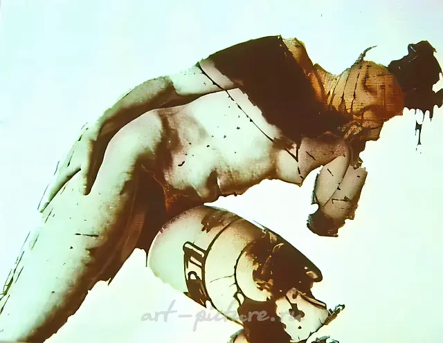 Without, 1990, painting, drawing, photography, 50x60