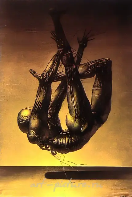 Полет, 1981, холст, масло, 150х100