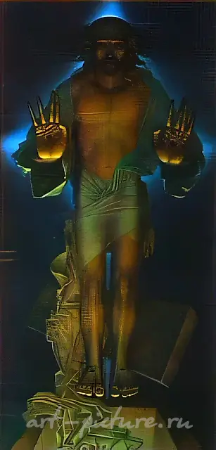 Воскресение, 1981, холст, масло, 190х110