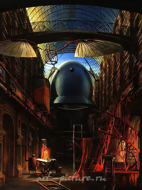 清晨,1984年,布面油画,160×120