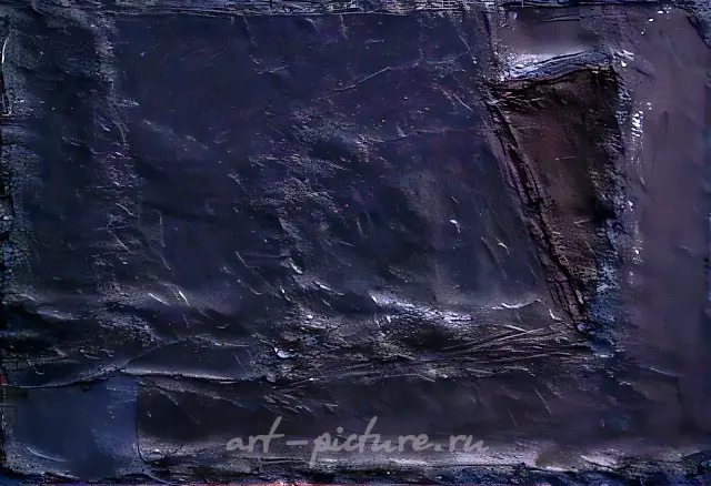 A flag waving in the wind, 1991, canvas, oil, 35x50