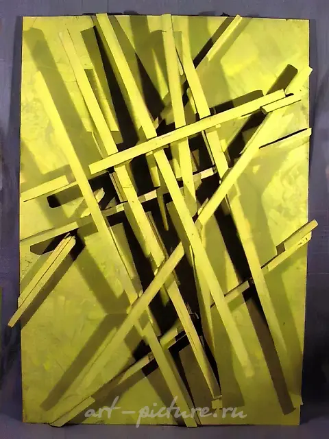 无题，1992年，布面油画，木质框架，180×120×22厘米