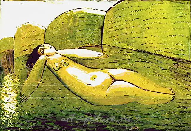 Transfiguration, 1991, canvas, oil, 150x201