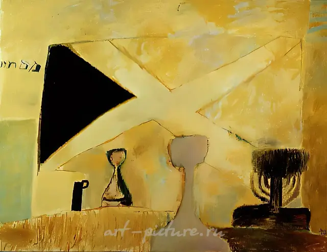 Belshazzar`s Feast, 1991, canvas, oil, 114x146. «STANBET» Gallery. Moscow
