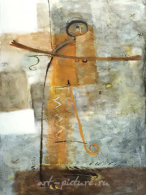 Collocutors, 1990, canvas, oil, 90x120 Property of STANBET GALLERY. Moscow.