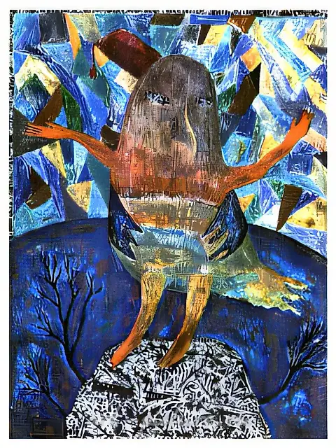 古典形象。第4页，1992年，纸本，单面印刷，60x40厘米。所属：GALERIA NYSTROM 画廊，芬兰，$1000。