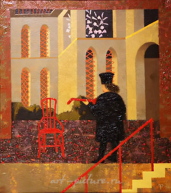 The light of the scene, 1994, oil on canvas, 71х61