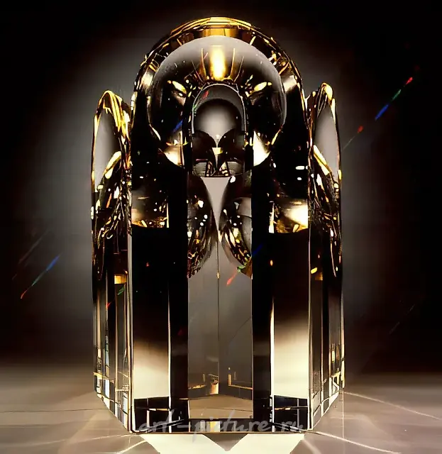 Saviour, 1990, optical glass, polishing, 250x200x200 Property of "Art Modern" Gallery