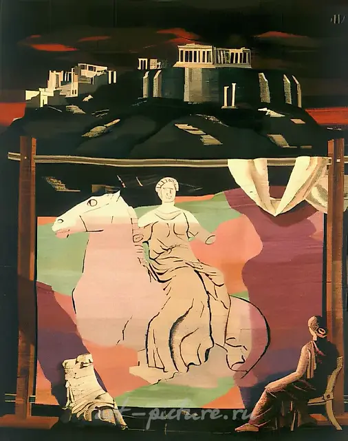 Antique Motif, tapestry, 320x265. Author`s property