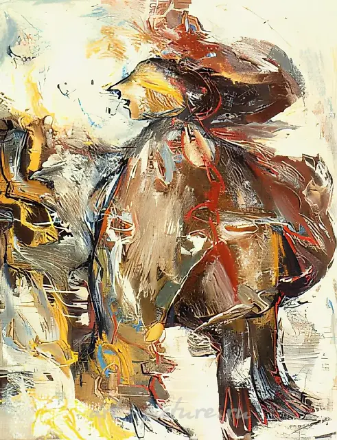 A... A... A..., 1989, canvas, oil, 130x100. Property of «Moscow Palette» Gallery. Moscow