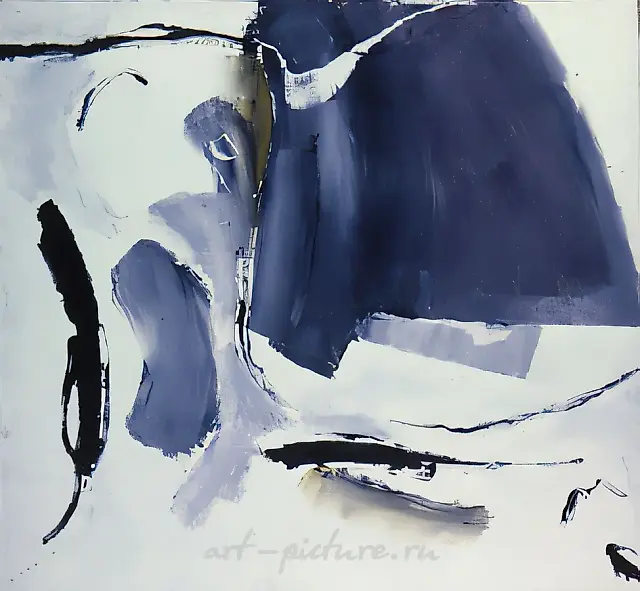 A psychological study, 1988, canvas, oil, 70x65 Property of "Moscow Palette" Gallery