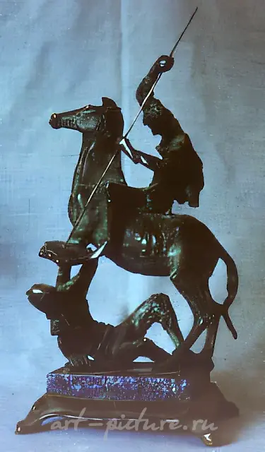 Demetrius of Salonika, 1992, porcelain, 42x35x20 Author`s property