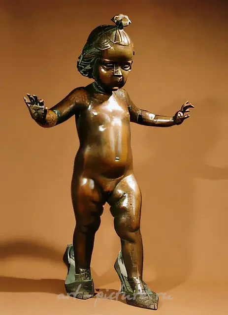 Little Shoes, 1993, bronze, H=90 cm
