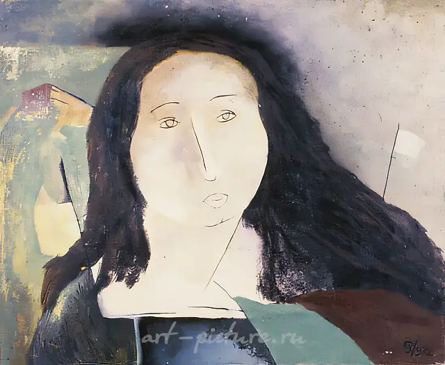 Маркитантка, 1972, холст, масло, 65x80. Собственность автора