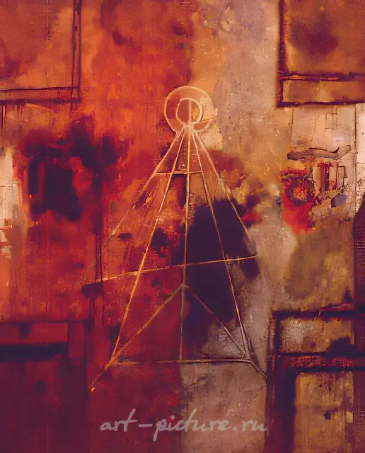 裸体，1989年，布面油画，120×100