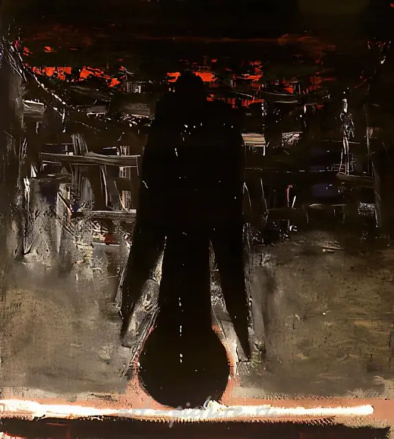 Озарение, 1992, холст, масло, 73,5x60,5