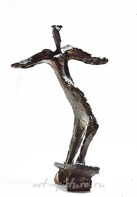 Skateboard, 1988, bronze, 27x17x10 Author`s property